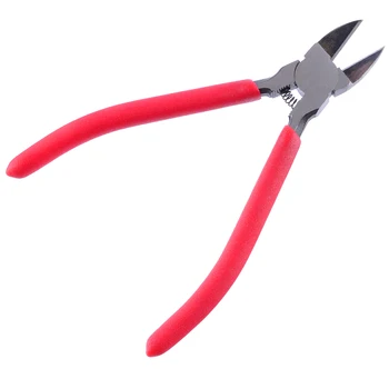 

Electrical Wire Cable Cutters Diagonal Plier Carbon Steel 6" 45# Flush Cut Side Cutting Pliers with PVC Handle Multi Tool
