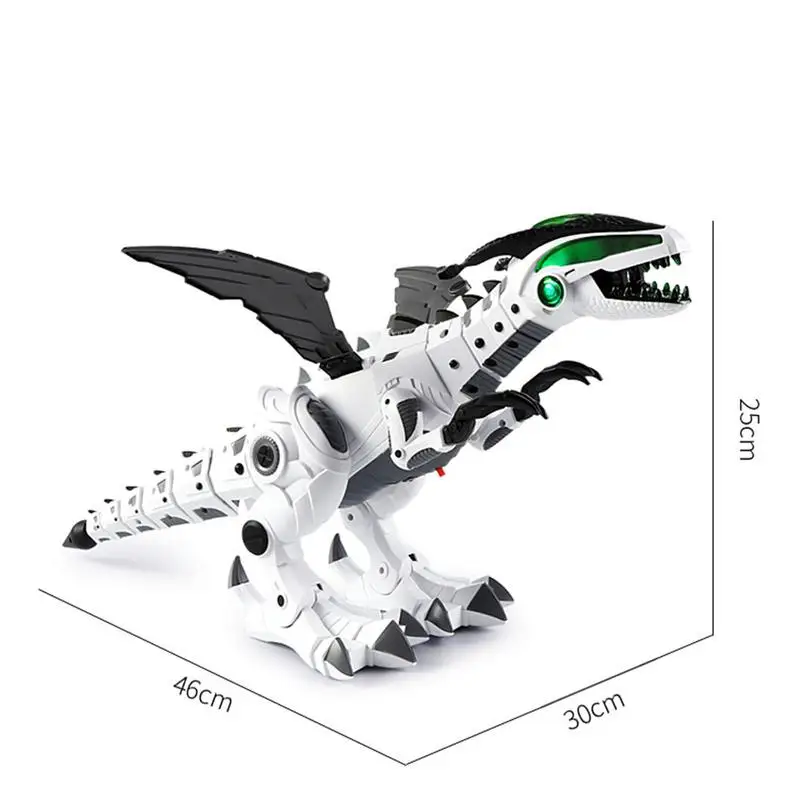 Динозавр игрушки для детей Белый Спрей Электрический динозавр механический Птерозавр Динозавр мир игрушки для мальчиков и девочек новое поступление