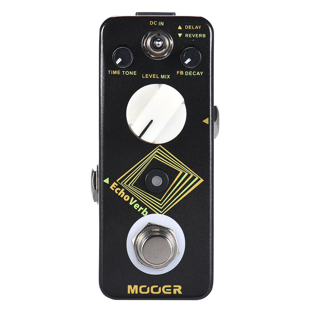 MOOER EchoVerb гитарная педаль Цифровая Задержка реверберации гитары эффектов