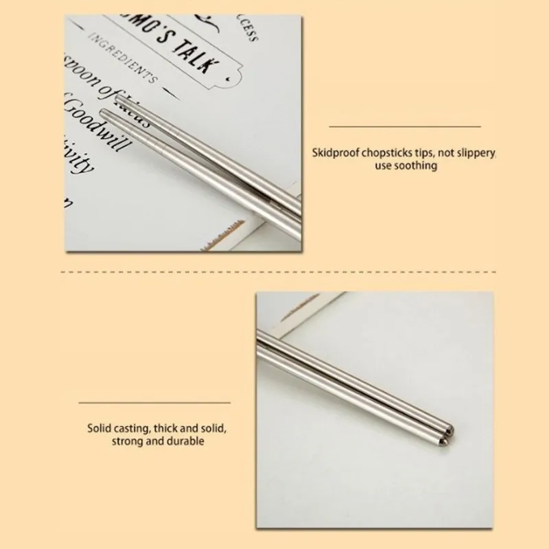 Vendita calda In Acciaio Inox Set di Posate Set per apparecchiare Leggero Portatile Da Viaggio Set Da Tavola con il Sacchetto di Stoffa Pranzo Strumenti Set
