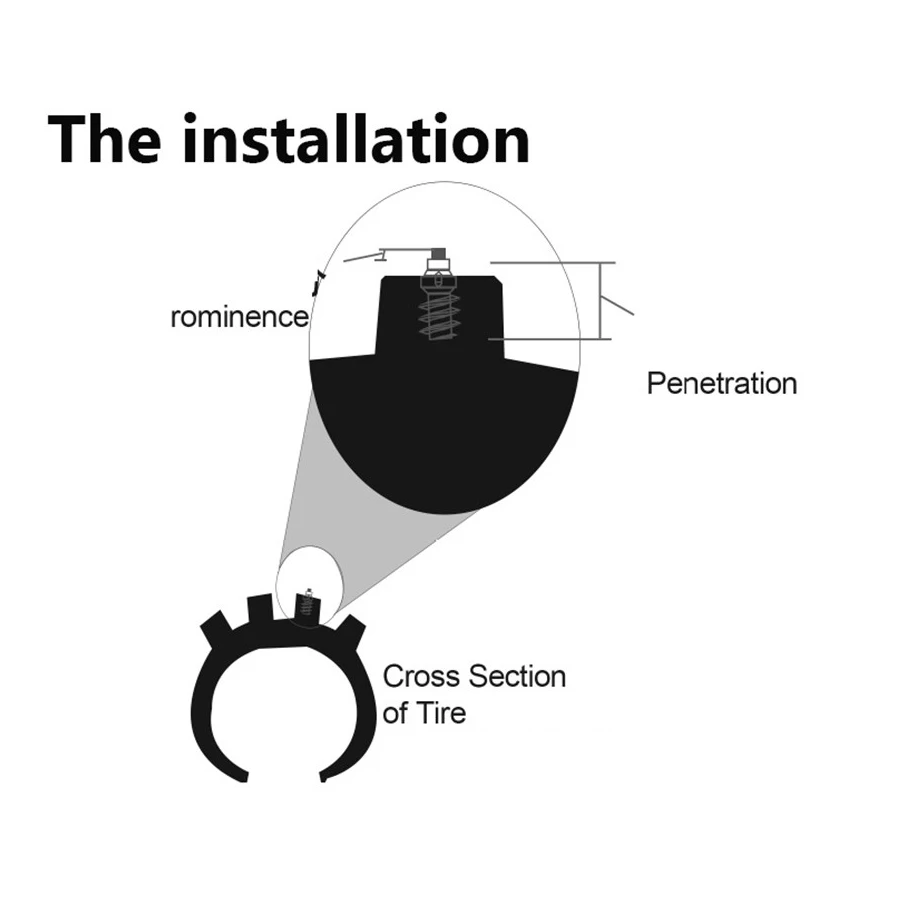 50 шт./лот 15 2 мм x 9 шипы для автомобильных и мотоциклетных колес винты снега цепи