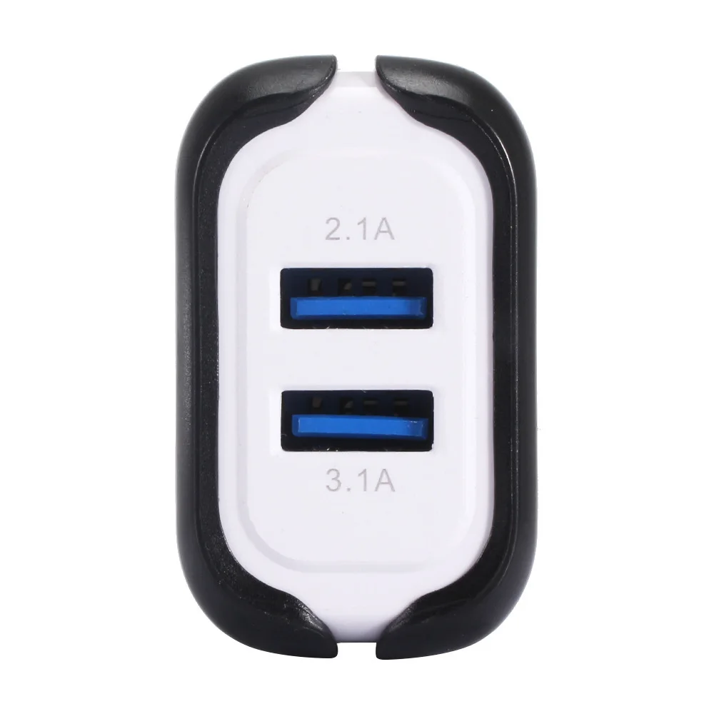 Быстрое зарядное устройство с двойным USB зарядным устройством для телефона 3.1A