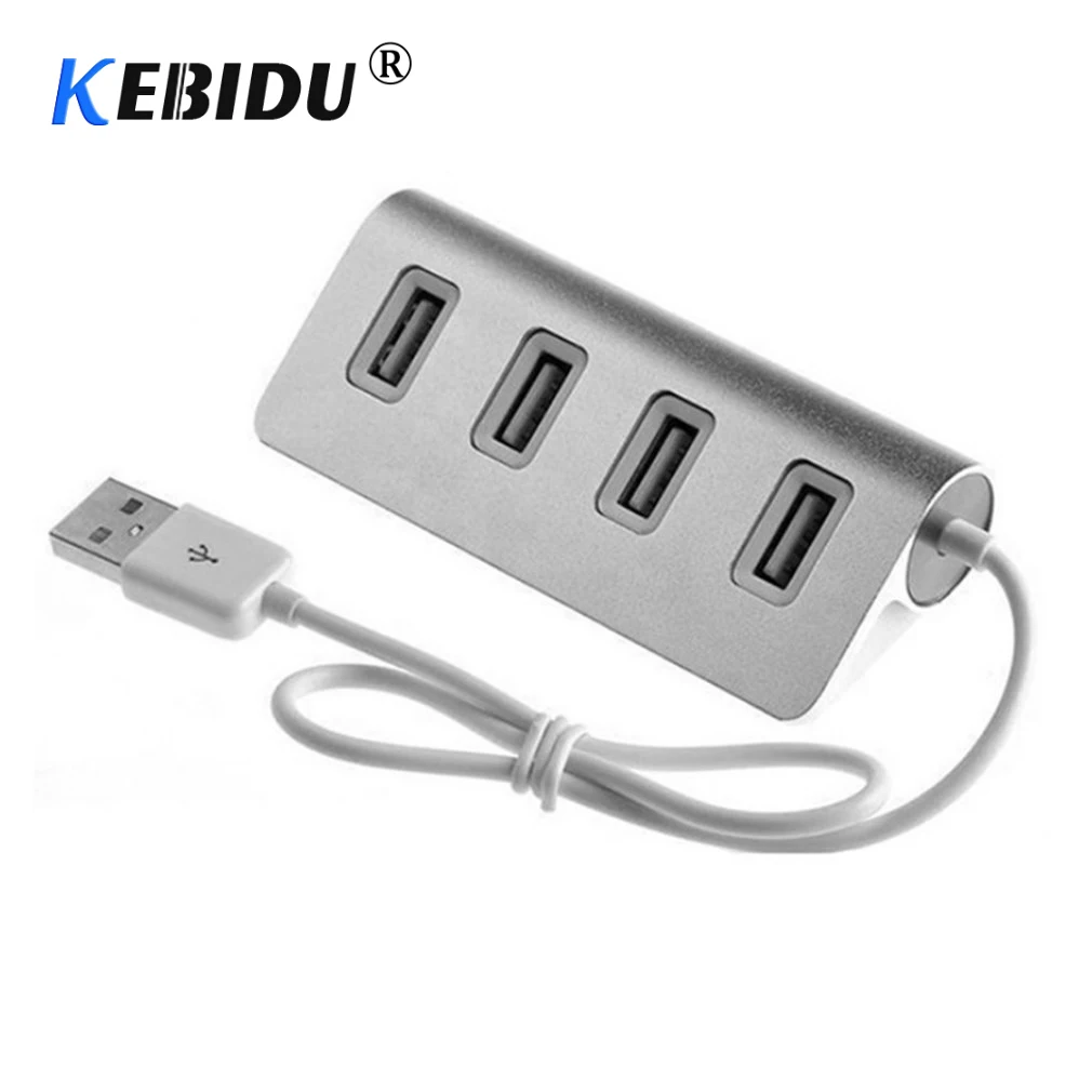 USB концентратор Kebidu 4 порта Высокоскоростной 2 0 порт портативный OTG сплиттер для