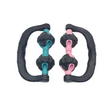 Ручной массажёр мяч для фитнеса роликовый мышечный расслабляющий фасции палка растягивающийся спазм снимает болезненность для йоги и фитнеса