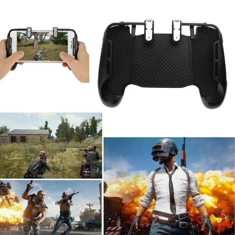  Mobile Game Integrated Handle Grip w/L1R1 Gaming Trigger FPS/TPS Shooter Controller for IOS/Android