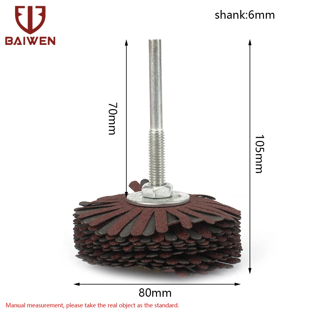 80mm Emery Cloth Grinding Wheel For Wood Carving Sanding Polishing Wheel 80-400 Grit 80mm Emery Cloth Grinding Wheel For Wood Carving Sanding Polishing Wheel 80-400 Grit