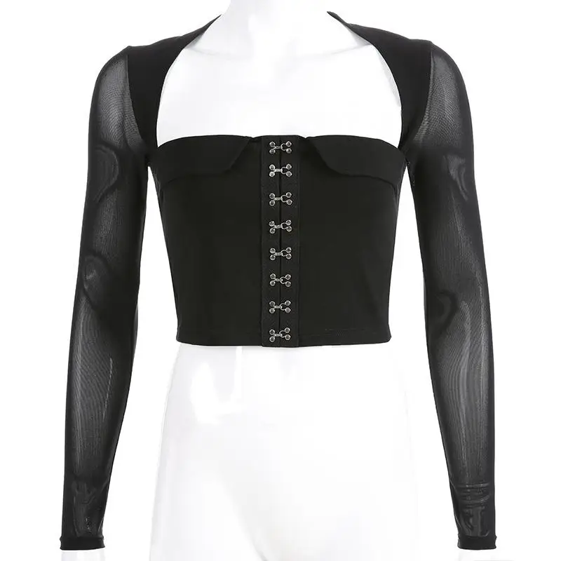 Aliexpress.com : Buy Women's T Shirt Polyester Short Black Tight Sexy ...