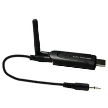 VIKEFON Bluetooth передатчик 4,1 для ТВ наушников ПК 3,5 мм Aux Bluetooth адаптер беспроводной аудио музыка Bluetooth передатчик