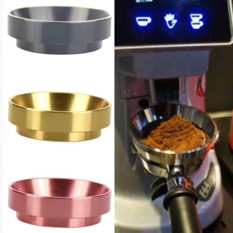 

58mm Aluminum Coffee Dosing Ring Funnel For Portafilters Espresso