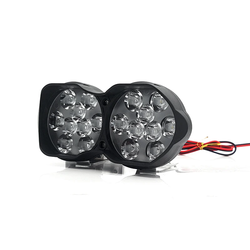 

Motorcycles Led Headlight Lamp Motorbike Scooters Fog Spotlight White Drive Working Spot Lights
