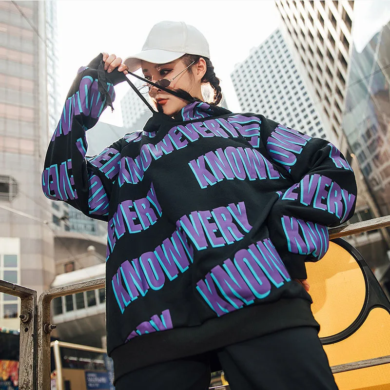 

2019 Spring New Sweatshirt Men's and Korean Version of The Couple's Street Hip Hop Fashion Clothes Men Loose Clothes