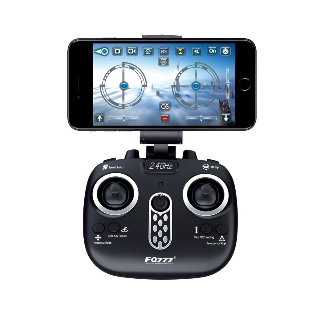 FQ777 FQ31W Foldable Mini RC Drone RC Helicoputer 30W Camera WIFI FPV Altitude Hold Headless Mode One Key Return RC Quadcopters