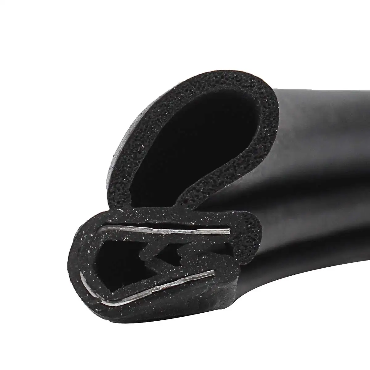  6m B type Universal Car Edge Protector B-shaped Rubber Auto Door Noise Insulation Anti-Dust Soundpr