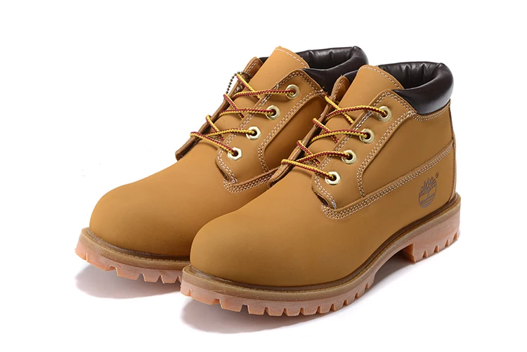 TIMBERLAND/Мужская классическая обувь; коллекция 23065 года; сезон весна; желтые ботильоны; мужская кожаная Уличная Повседневная обувь; простая версия 40-45