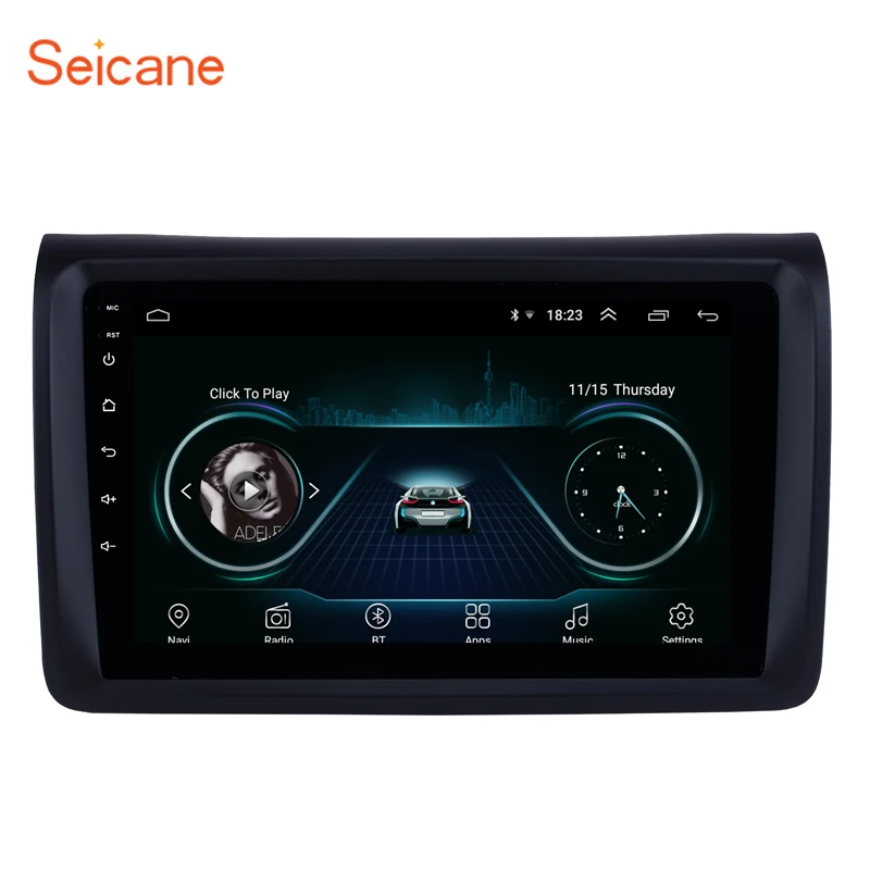 

Seicane 9" HD Touchscreen auto Radio Android 8.1 for NISSAN NV350 with GPS Navigation Bluetooth Wifi Link USB FM support SCW