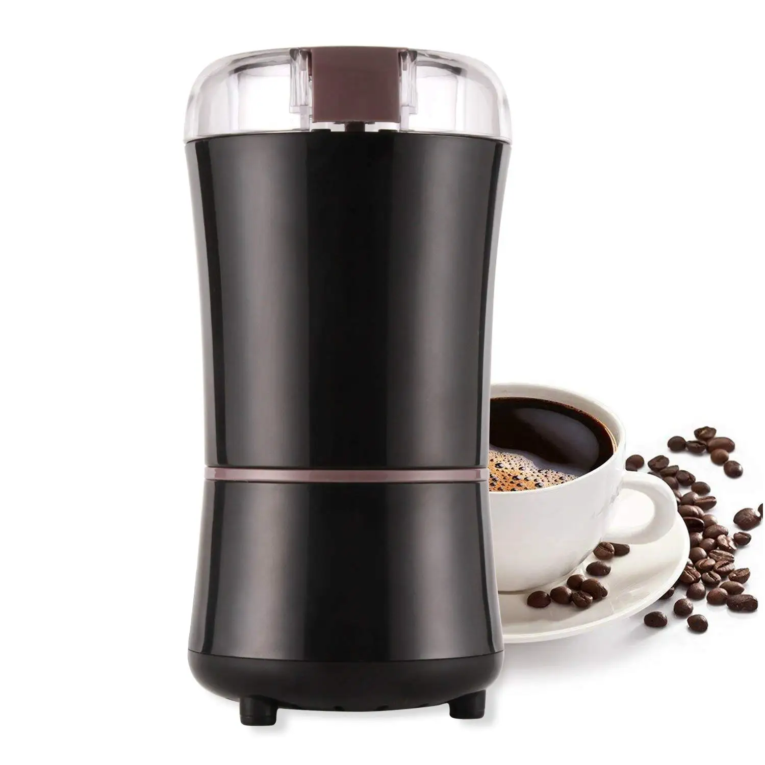 

Top Sale Powerful Electric Coffee Mill For Linseed Pepper Spices and Coffee Seeds Coffee Crusher With EU Plug