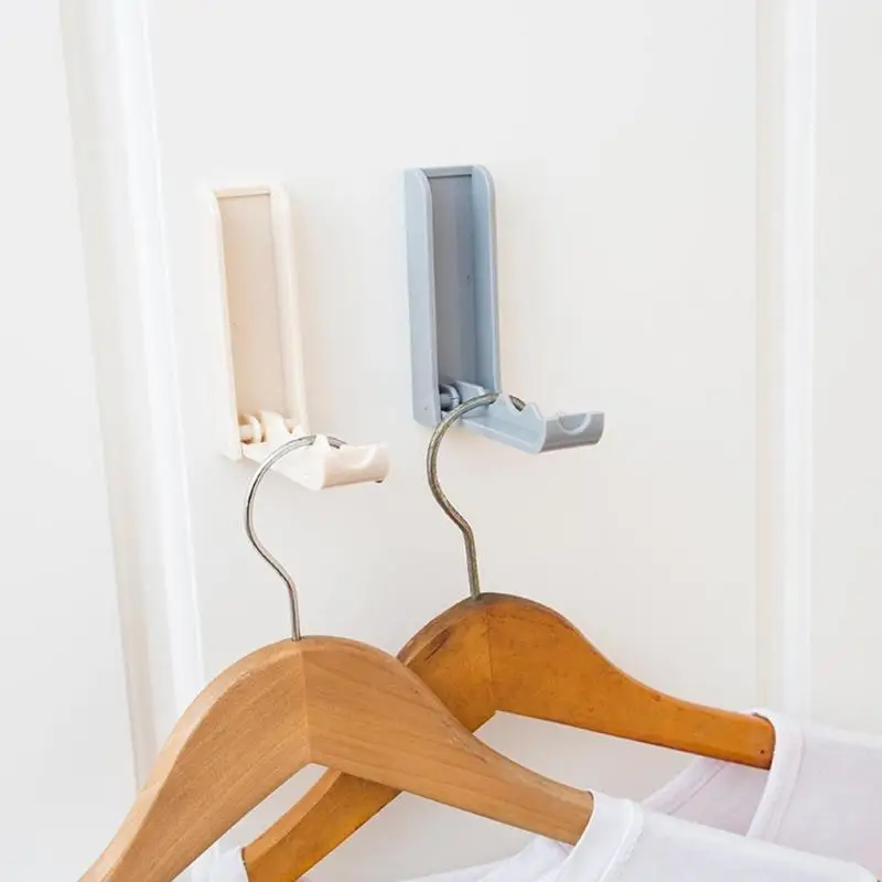 Strong Sticky Adhesive Hook Plastic Folding Door Back Hanging Hook