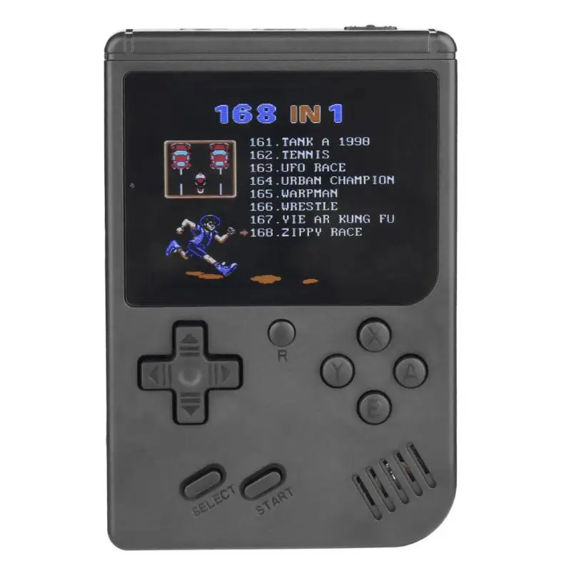 

2 3 Inch handheld game console coolbaby Retro coolbaby Mini TFT Screen 128M Memory Built-in 168 Video Games Console TV output