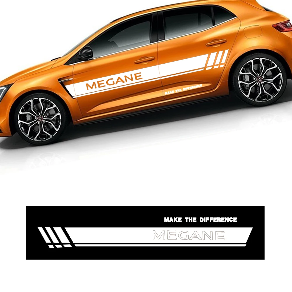 Автомобильные наклейки 200 см для Renault Megane боковая наклейка на кузов автомобиля