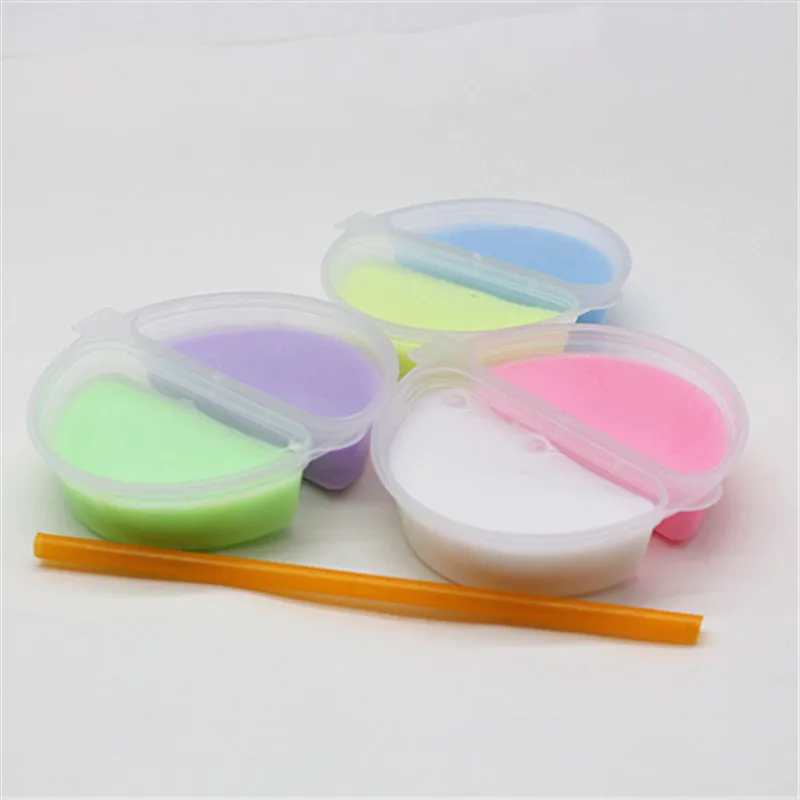 iWish 75g Slime Crystal Mud 2 Color Pack Kids Toys Liquid Glass Balloon Clay Separation Box Play Transparent Magic Plasticine iWish 75g Slime Crystal Mud 2 Color Pack Kids Toys Liquid Glass Balloon Clay Separation Box Play Transparent Magic Plasticine