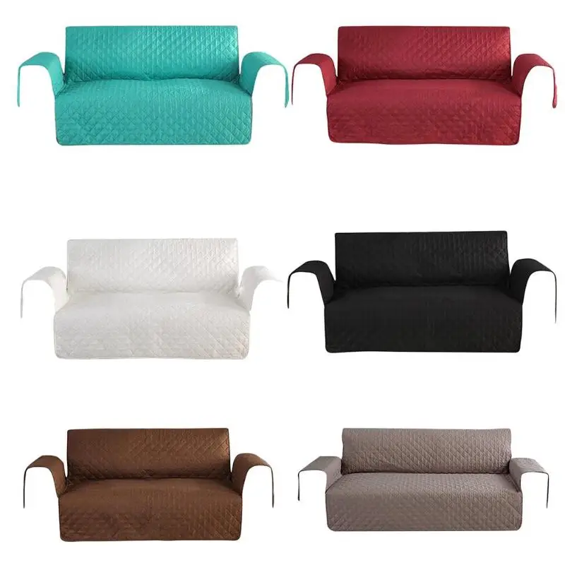 

Pure Anti-Slip Washable Sofa Cover Pet Dog Furniture Mat Armrest Slipcovers