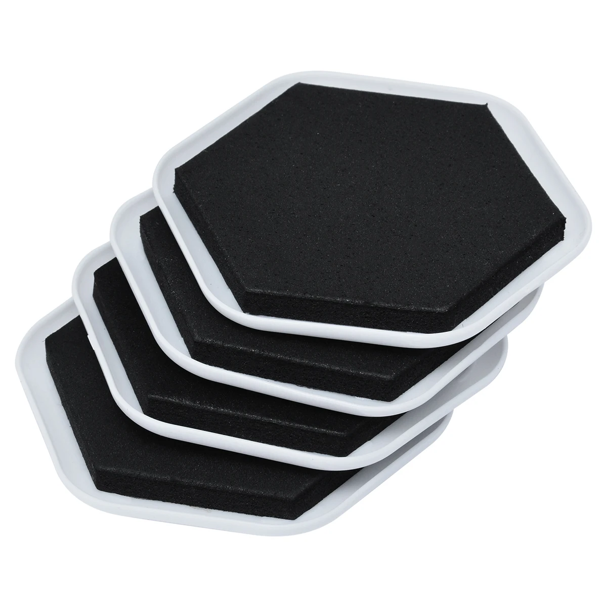 

4Pcs Heavy Duty Furniture Moving Pad Home Moving Helper Floor Protectors 3.5cm/1.38'' for Easy Moving Accessories