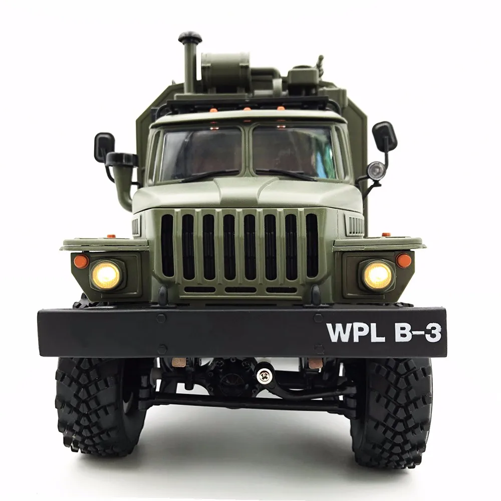 Wpl B36 Урал 1/16 2,4G 6Wd Rc Грузовик Рок Гусеничный командный Коммуникационный автомобиль Rtr игрушка авто армейские грузовики радио игрушки для грузовых автомобилей Rc