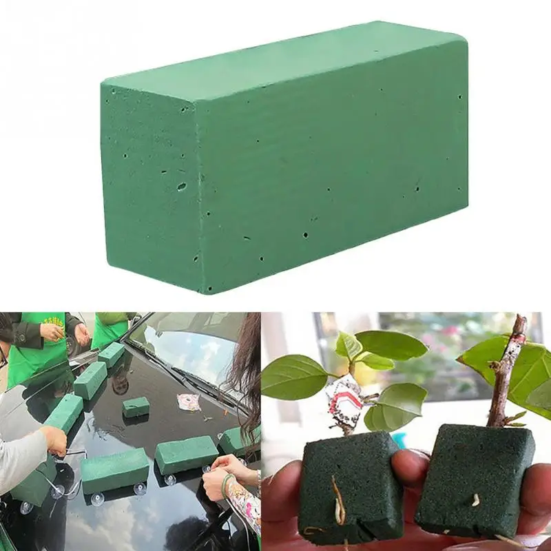 

1PC Flower Holder Floral Foam Brick Block for Artificial Flower Wedding Florist Flower DIY Crafts Garden Supplies