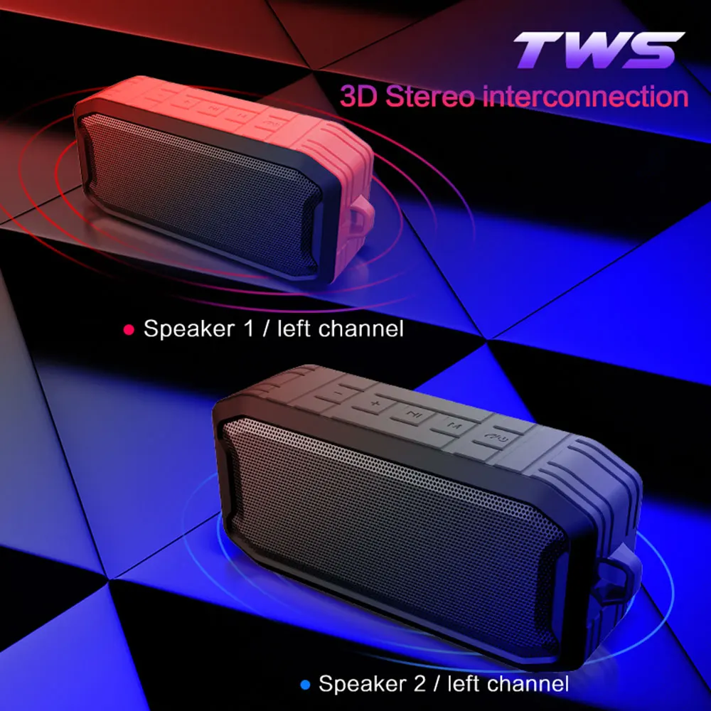 Kisscase IPX7 наушники-вкладыши TWS с Беспроводной Водонепроницаемый Bluetooth Динамик