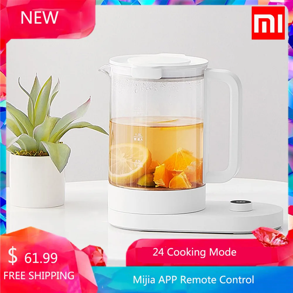 

Original Xiaomi Mijia MJYSH01YM Multifunctional Durable Electric Kettle OLED Screen APP Remote Control Home Appliance Tea Kettle