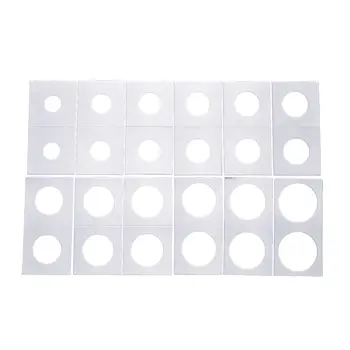 

120 Sets Of Square Paper Clips, Coins, Paperclips, Coin Clips And Commemorative Coin Clips