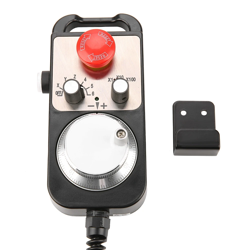 

accessories for lathe 5V Universal Electronic Handwheel Manual Pulse Generator CNC Handy Pulser cnc wireless handwheel.