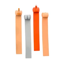 Мультяшные милые животные попки закладки Милая Собака Кошка Хомяк лиса держатель страницы закладки канцелярские принадлежности