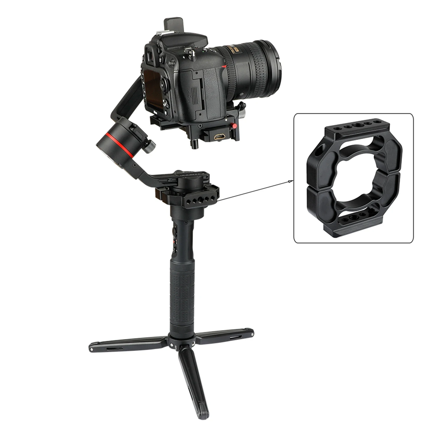 Расширение Монтажное кольцо 1/4 &quot3/8&quot отверстия для Dji Ronin S Артикуляционная