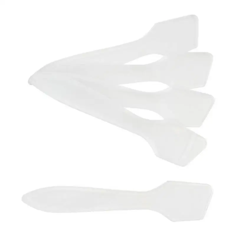 

100PCS Disposable Makeup Frosted Tip Spatula Cosmetic Mask Spatula for Mixing and Sampling Facial Mask Stick