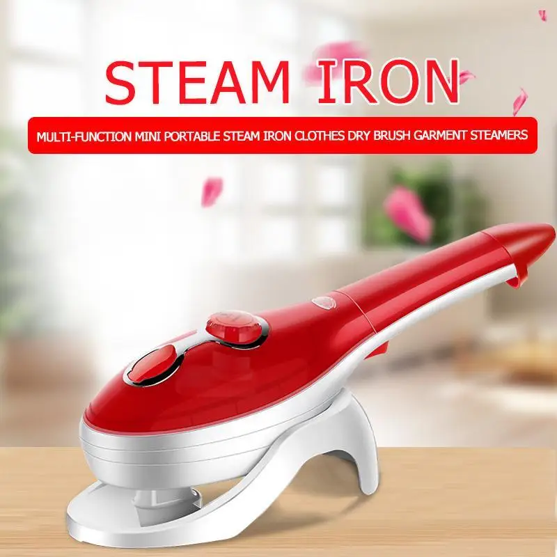 

800W Mini Electric Iron Portable Steam Iron Multifunction Clothes Dry Brush Garment Steamers Household Ironing Machine