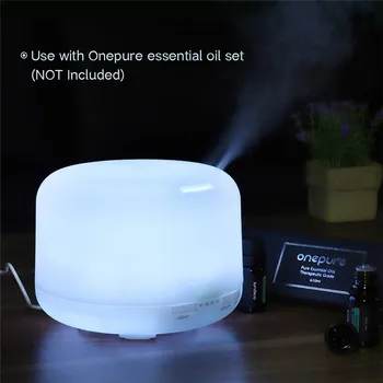 

Diffuser Essential Oil Diffuser Humidifier Waterless Auto Shut-Off Diffuser 500ml Essential Oil Diffuser Mist Humidifier Q25