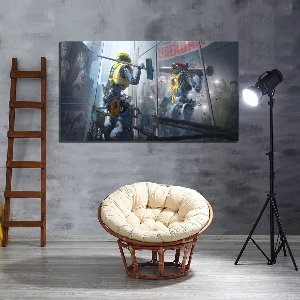 

1 Piece Cartoon Pictures Artwork Apex Legends Game Poster Paintings Canvas Art for Home Decor Wall Art