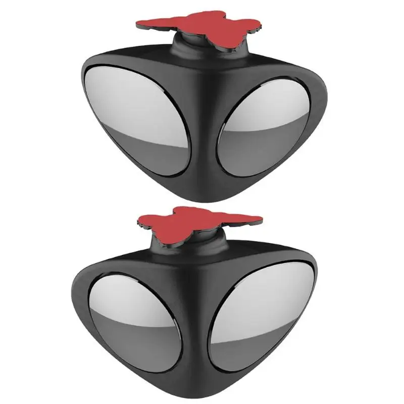 

2 in 1 Car Blind Spot Mirror 360 Rotation Adjustable Convex Wide Angle Rear View Mirror Front Wheel Rear View Car Mirror New