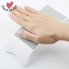 GelFavor подставки для рук силиконовая художественная Подушка для ногтей Подушка 5 цветов держатель для рук Подушка Настольный дизайн для ногтей Салон дизайн для ногтей