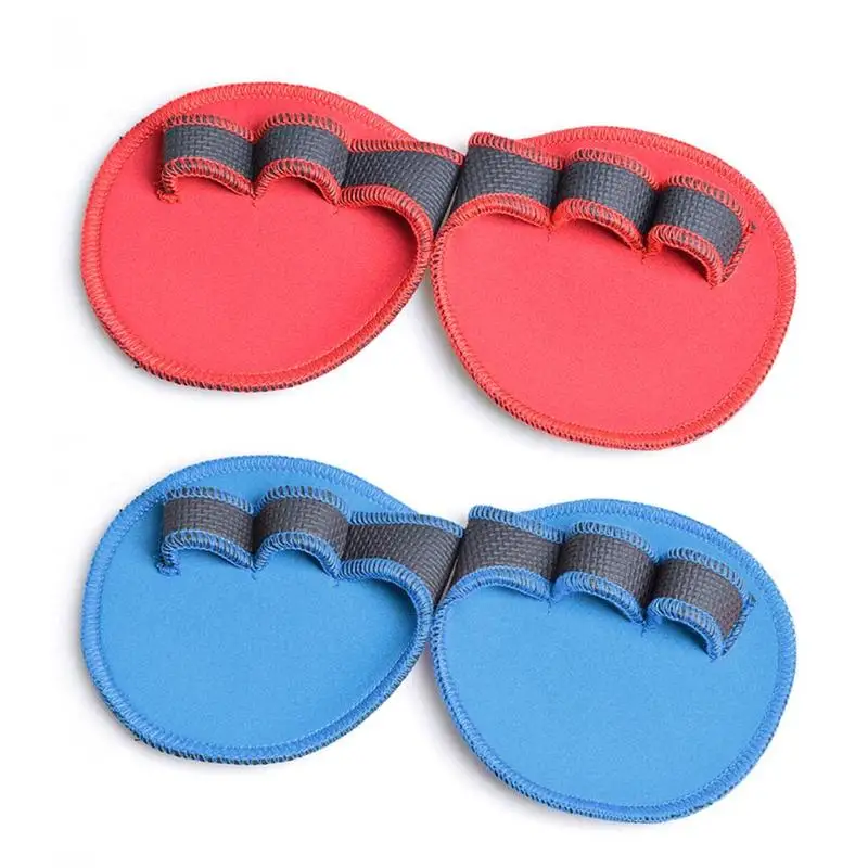 

2pcs Unisex Weight Lifting Training Gloves Women Men Fitness Sports Anti-slip Gymnastics Grips Hand Palm Protector