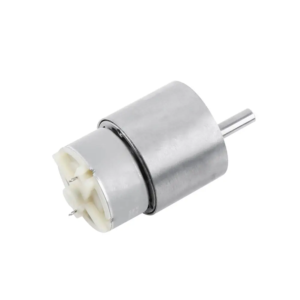 Torque Gear Box Motor 37mm DC 12V High Torque Gear Box Electric Motor 3.5//15//30//70RPM Reduction Motor 3.5RPM