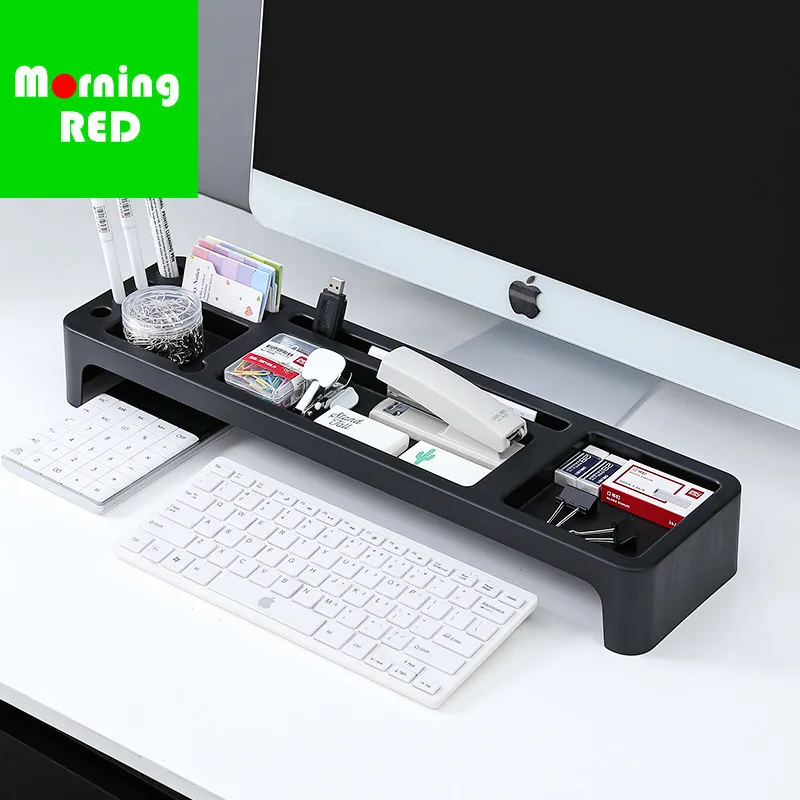  Simple Practical Computer Keyboard Stand Notebook To Increase Plastic Storage Rack Office Desktop O