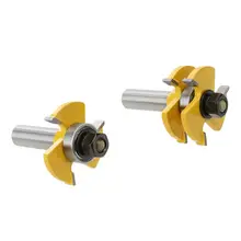 1 Набор язык и резак набор фрез совпадающий язык и барабанный фрезерный станок