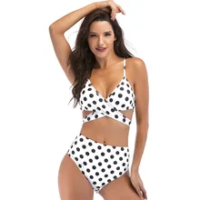 ECTIC brazilian Two piece swimsuit String monokini Sexy Low cut bikini 2019 Push up swimwear Tassel Two-piece suits swim suit spaghetti straps string high cut two piece swimsuit