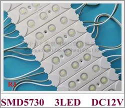 Алюминий светодиодный модуль ввода DC12V 82 мм * 20 мм * 8 мм SMD 5730 3 светодиодный 1,5 W 170lm CE ROHS супер качество