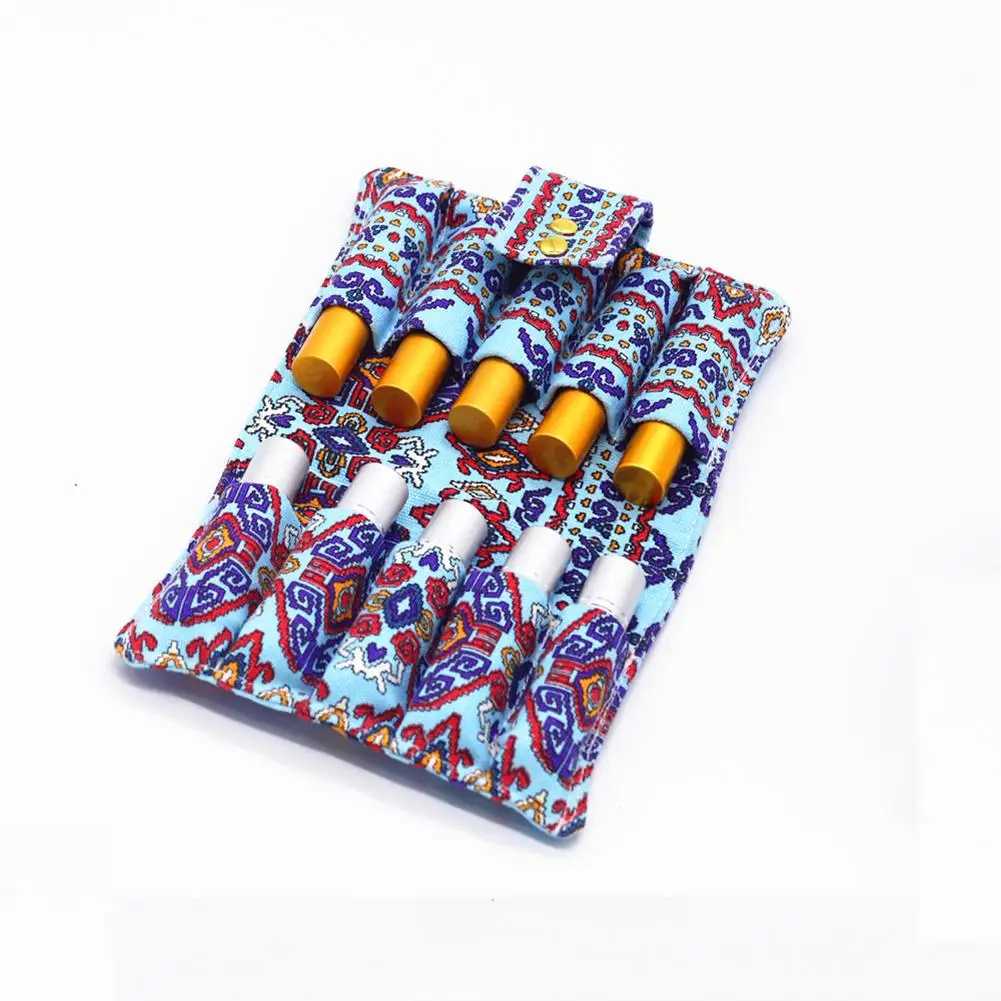 

Essential Oil Package Ten Grid 5ML, 10ML Canvas Essential Oil Storage Bag Travel Ball Bottle Carrying Case Fashion Durable