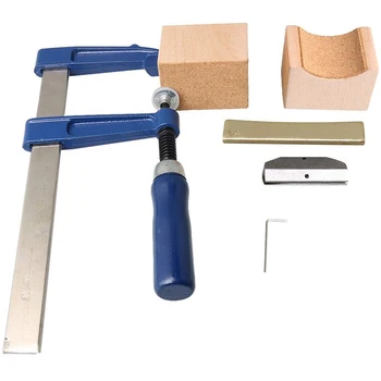 

Electric Guitar Electric Bass Neck Fingerboard Wire Inlay Pressure Wire Tool Press Sleeve With 14 Arc Alloy Tablet