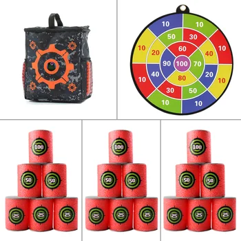 

3Pcs Standard Version Soft Bullet Dart Board Target Can Target Bag Kit for Nerf Shooting Tactical Target Paintball Accessories