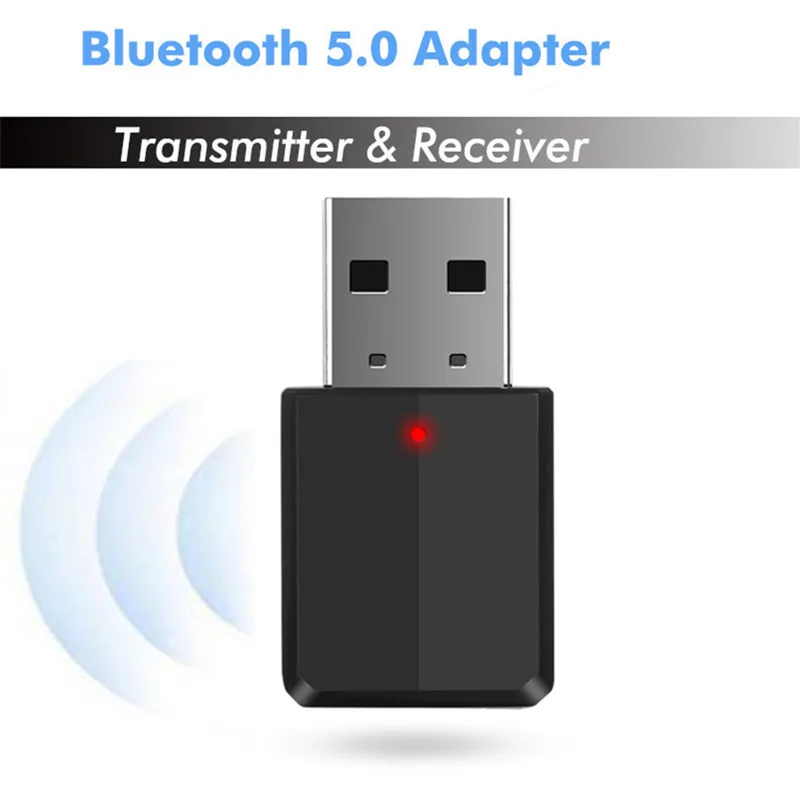 Портативный приемник-передатчик 2 в 1 Bluetooth 5 0 беспроводной USB 3 мм AUX передатчик